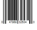 Barcode Image for UPC code 047868325340