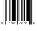 Barcode Image for UPC code 047871001798