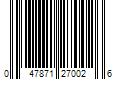 Barcode Image for UPC code 047871270026