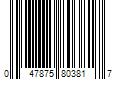 Barcode Image for UPC code 047875803817