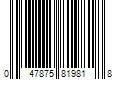 Barcode Image for UPC code 047875819818