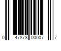 Barcode Image for UPC code 047878000077