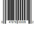 Barcode Image for UPC code 047879000052