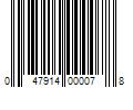 Barcode Image for UPC code 047914000078