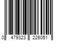 Barcode Image for UPC code 0479323226051