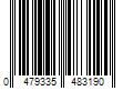 Barcode Image for UPC code 0479335483190