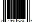 Barcode Image for UPC code 047961000069