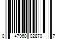 Barcode Image for UPC code 047968028707