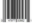 Barcode Image for UPC code 047977005621