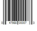 Barcode Image for UPC code 047988000073