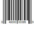 Barcode Image for UPC code 048000003959