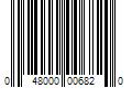 Barcode Image for UPC code 048000006820