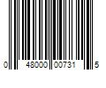 Barcode Image for UPC code 048000007315