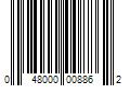 Barcode Image for UPC code 048000008862