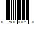 Barcode Image for UPC code 048000009029