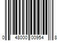 Barcode Image for UPC code 048000009548