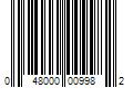 Barcode Image for UPC code 048000009982