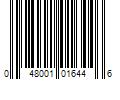 Barcode Image for UPC code 048001016446