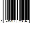 Barcode Image for UPC code 0480011074144