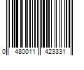 Barcode Image for UPC code 0480011423331