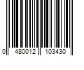 Barcode Image for UPC code 0480012103430