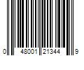 Barcode Image for UPC code 048001213449