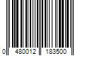 Barcode Image for UPC code 0480012183500