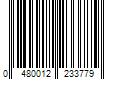 Barcode Image for UPC code 0480012233779