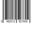 Barcode Image for UPC code 0480012527809