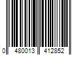 Barcode Image for UPC code 0480013412852