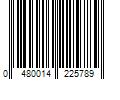 Barcode Image for UPC code 0480014225789