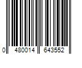 Barcode Image for UPC code 0480014643552