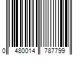 Barcode Image for UPC code 0480014787799