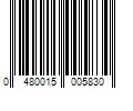 Barcode Image for UPC code 0480015005830