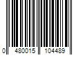 Barcode Image for UPC code 0480015104489