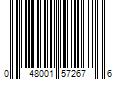 Barcode Image for UPC code 048001572676