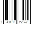 Barcode Image for UPC code 0480016271746