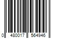 Barcode Image for UPC code 0480017564946