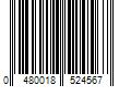 Barcode Image for UPC code 0480018524567