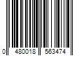 Barcode Image for UPC code 0480018563474