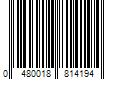 Barcode Image for UPC code 0480018814194