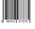 Barcode Image for UPC code 0480018977875