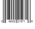 Barcode Image for UPC code 048002219716