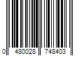 Barcode Image for UPC code 0480028748403