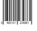 Barcode Image for UPC code 0480101234861