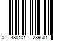 Barcode Image for UPC code 0480101289601