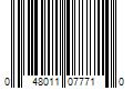 Barcode Image for UPC code 048011077710