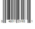 Barcode Image for UPC code 048011231631