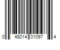 Barcode Image for UPC code 048014010974