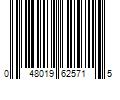 Barcode Image for UPC code 048019625715